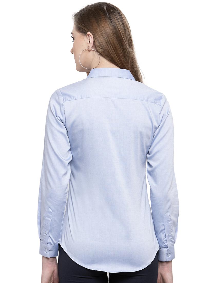 concealed placket solid shirt - 16908643 - Standard Image - 2