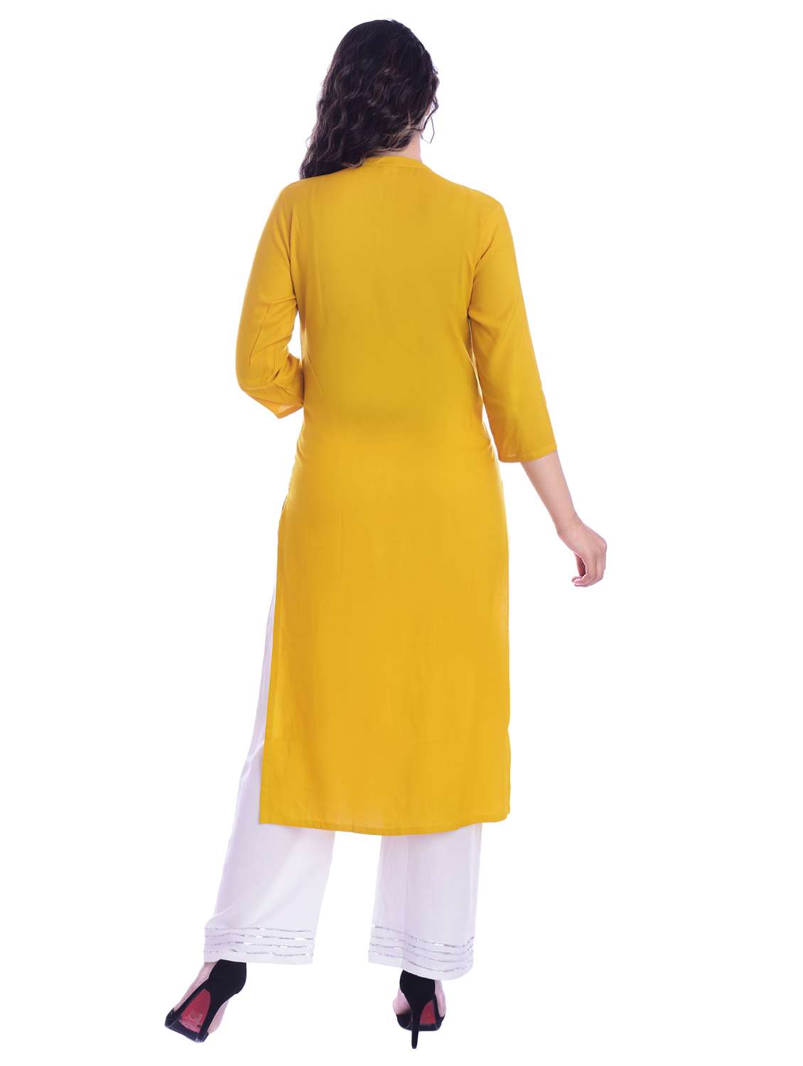 women's straight kurta - 16909386 -  Standard Image - 2