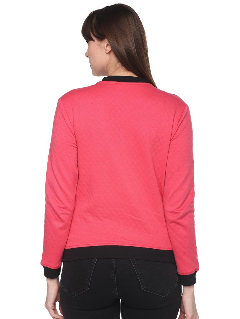 women mandarin neck long sleeve jacket - 16910831 - Standard Image - 2