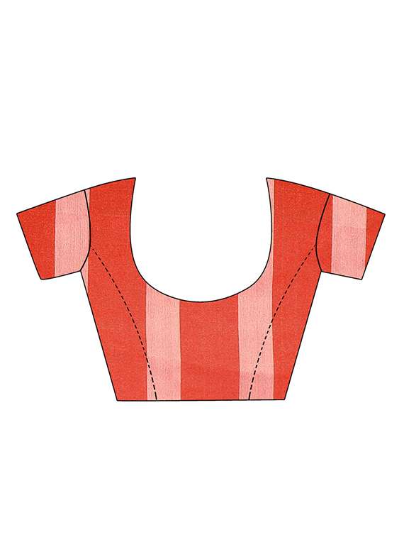 checkered woven saree - 16912521 - Standard Image - 2