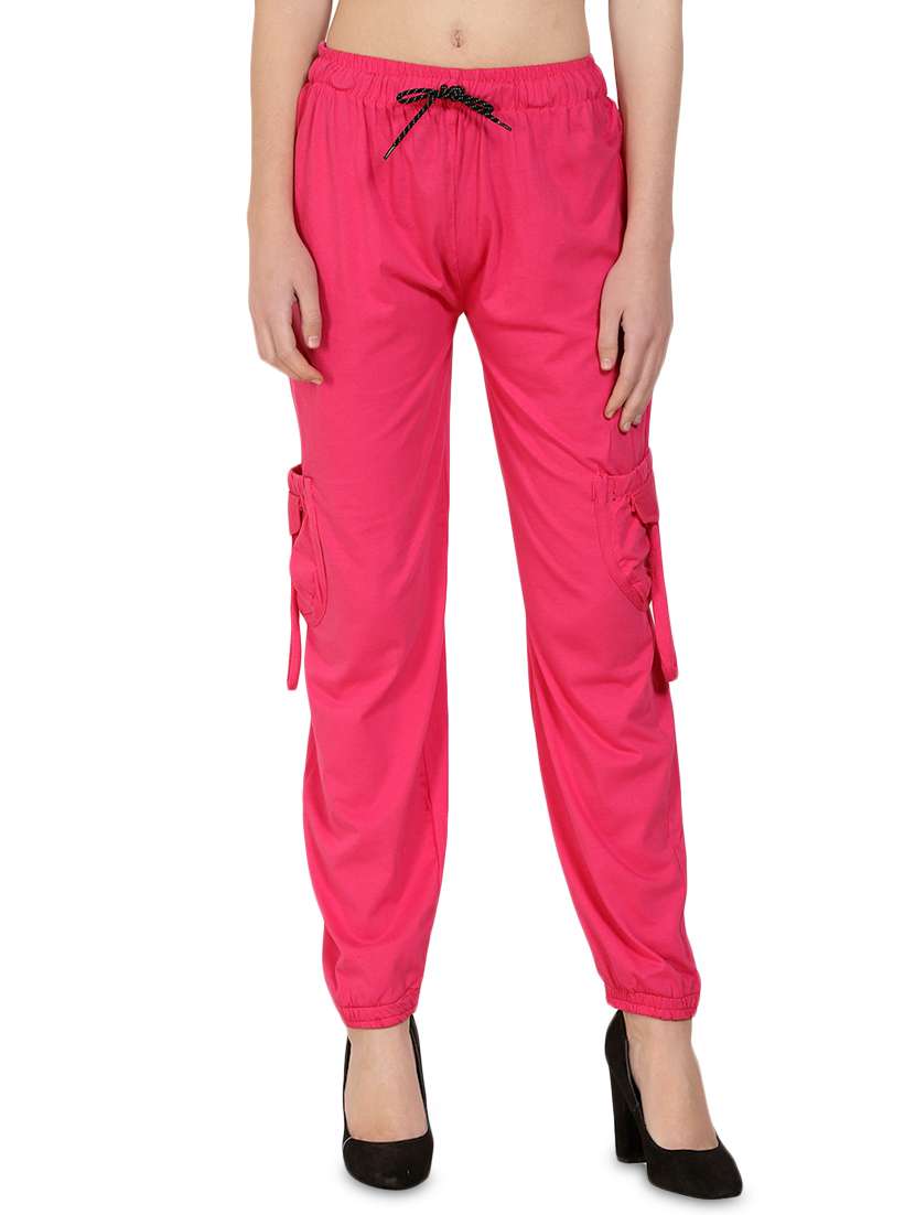 drawstring waist cargo trousers 