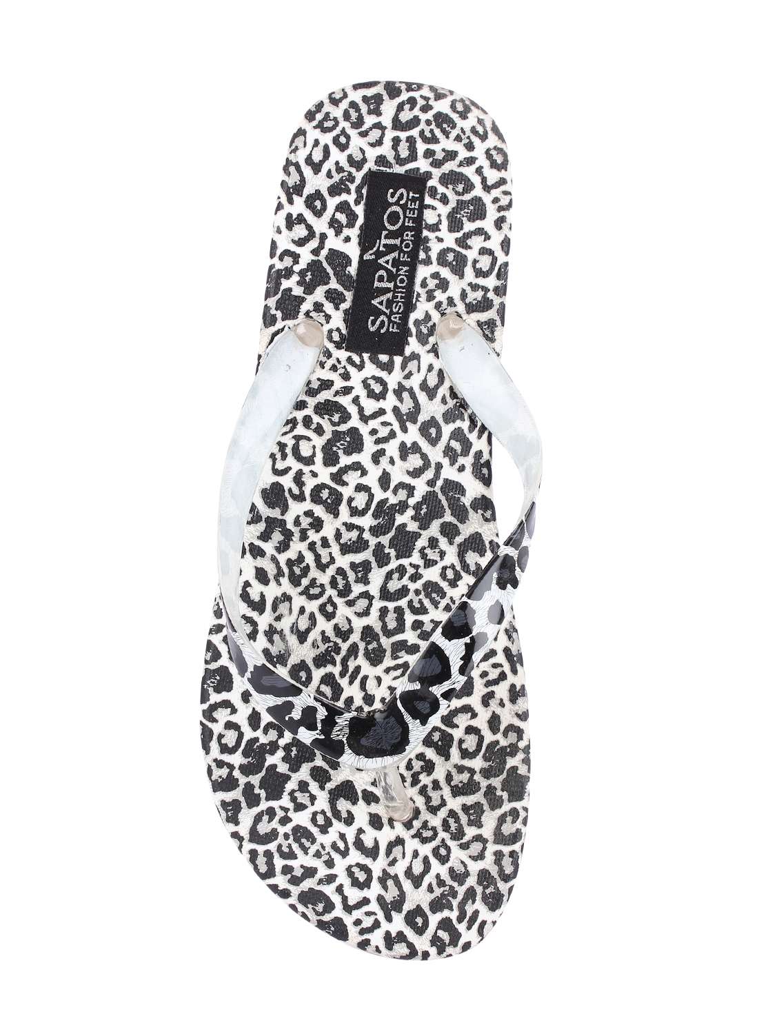 white pvc slippers flip flops - 16915193 - Standard Image - 2