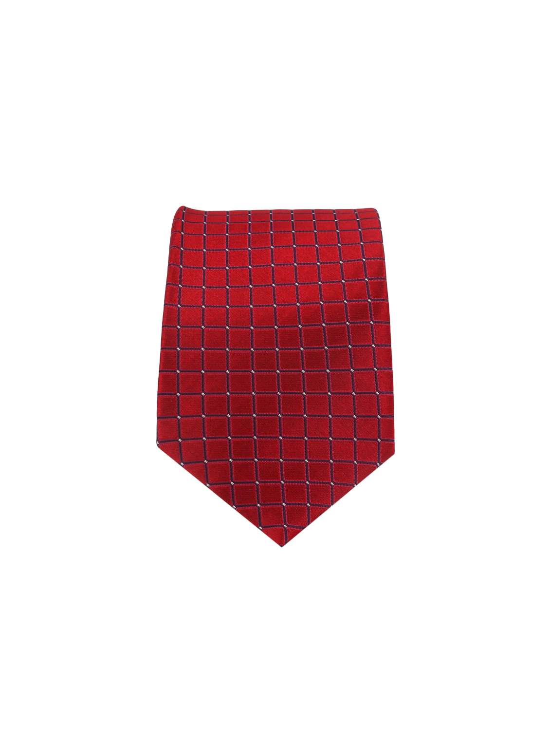 red micro fiber tie