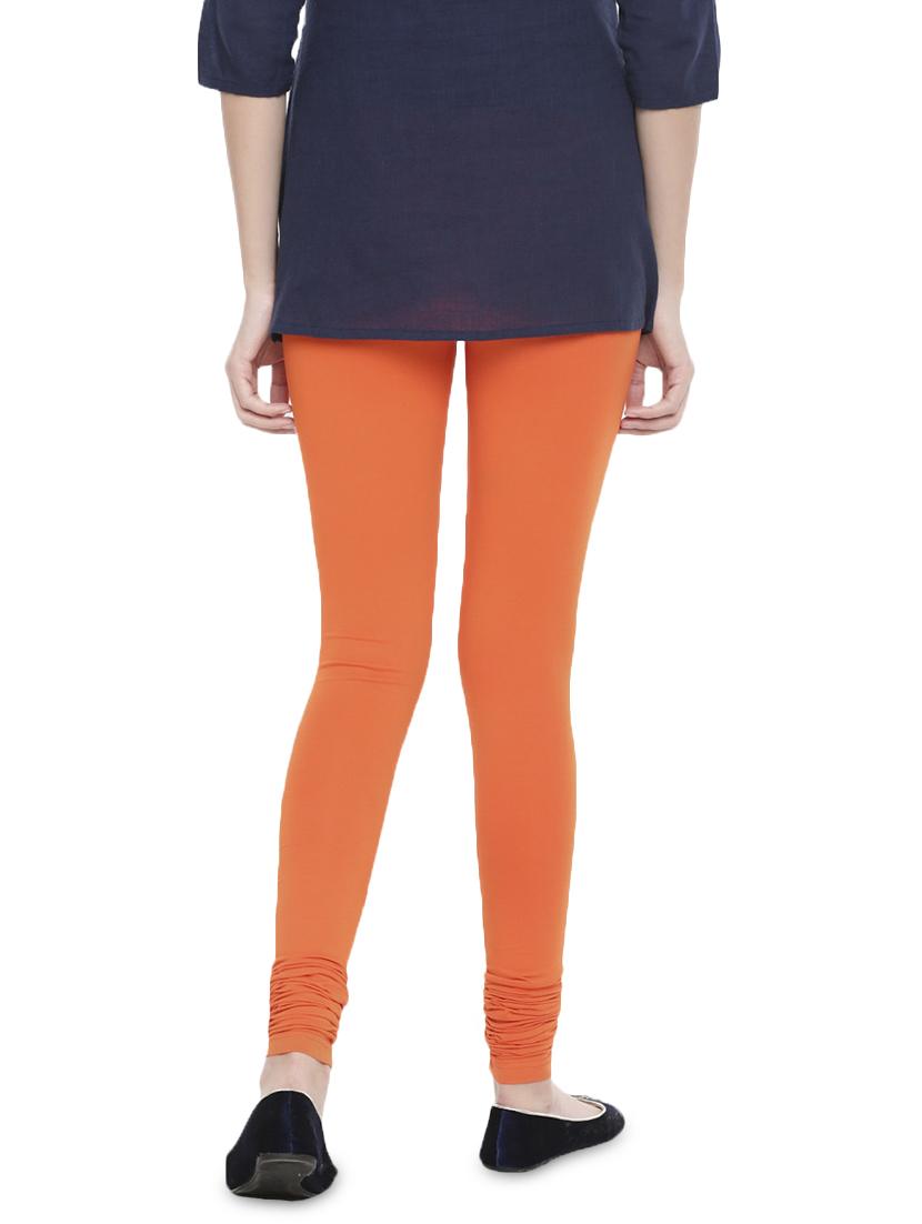 orange cotton leggings - 16916629 - Standard Image - 2