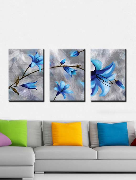 framed canvas painting (set of 3)