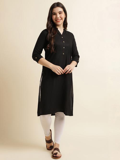 women's straight kurta - 16921419 - Standard Image - 0