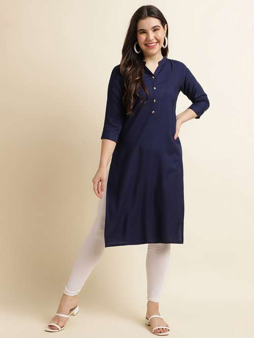 women's straight kurta - 16921420 -  Standard Image - 0