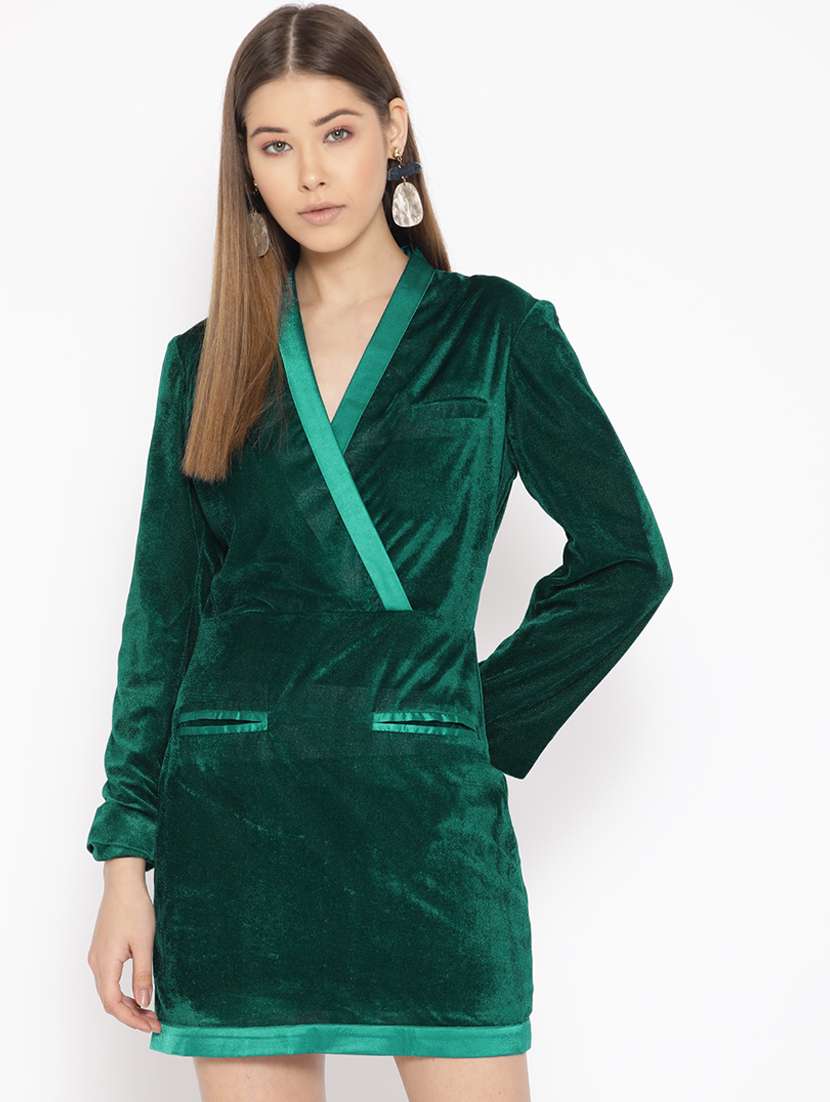 women's sheath solid dress