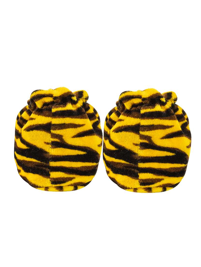 yellow colored fabric booty - 16932005 - Standard Image - 2