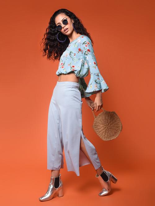 women's crop boat neck top - 16936441 -  Standard Image - 0