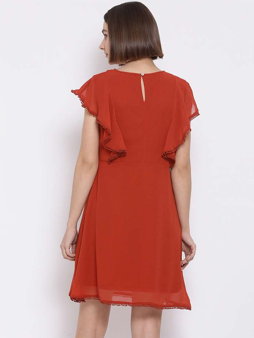 women's solid dress - 16936497 - Standard Image - 2