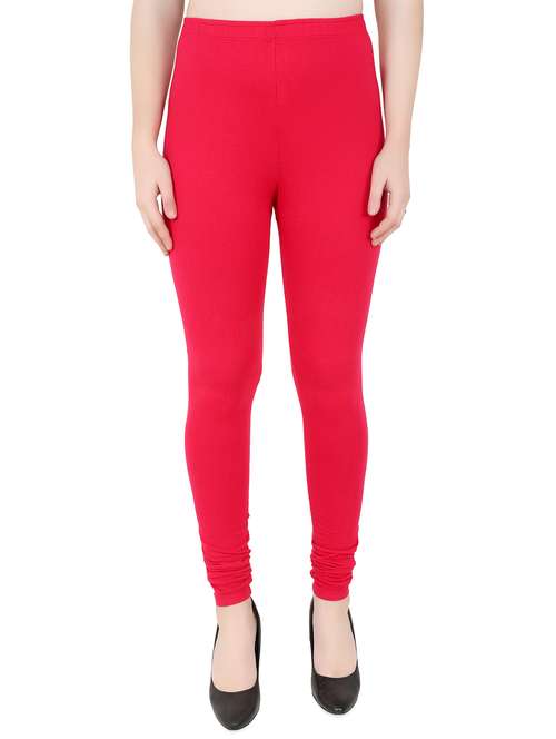 pink cotton leggings - 16938385 - Standard Image - 0