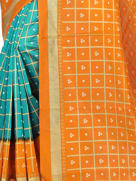 women's banarasi saree with blouse - 16939746 - Standard Image - 2