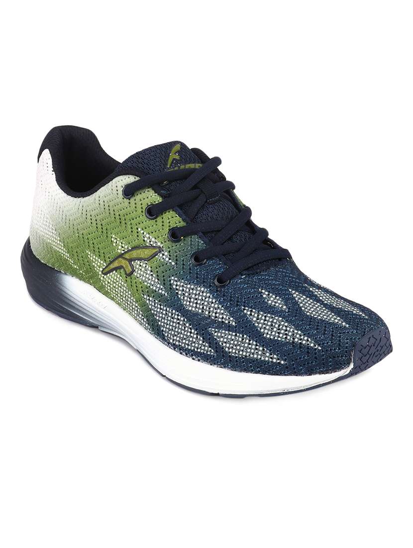 blue   lace up sport shoes