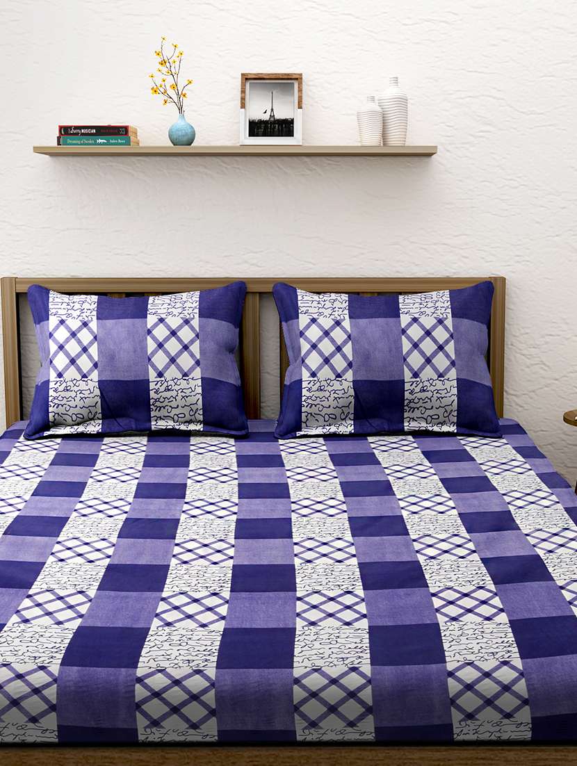 double bedsheet with 2 pillow cover