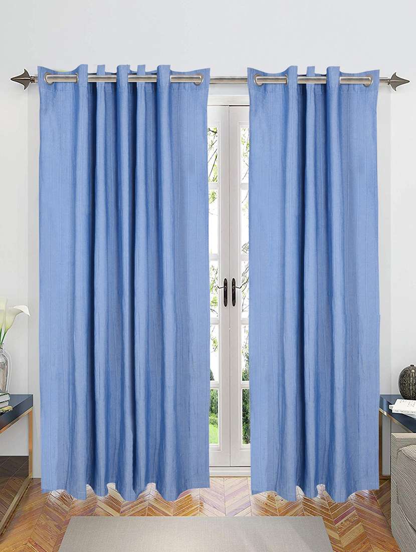  cotton yarn eyelet door curtains 