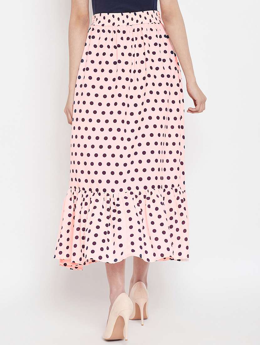 tie front polka dot flared dress  - 16943827 -  Standard Image - 2