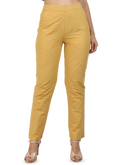 high rise solid trouser  - 16944043 -  Standard Image - 0