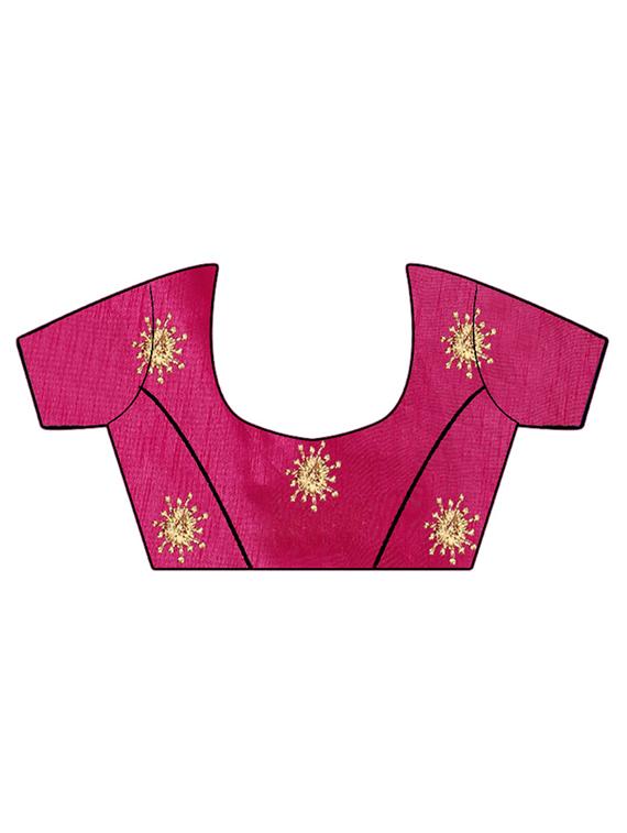 self design embroidered saree - 16944269 - Standard Image - 2