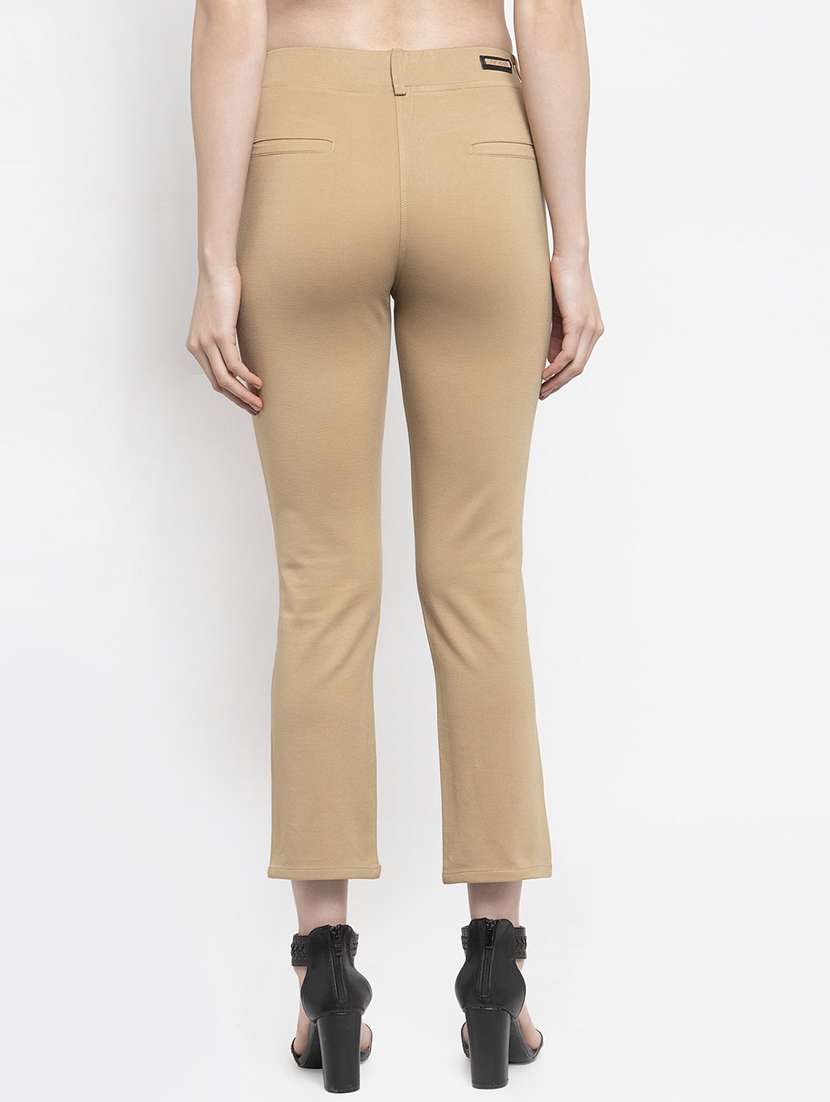 high rise flat front trouser  - 16945587 -  Standard Image - 2