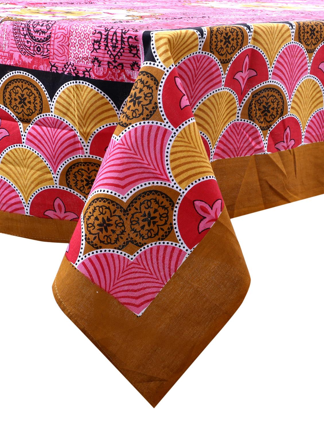 cotton jaipuri print 6 to 8 seater table cloth cover - 16947955 - Standard Image - 2