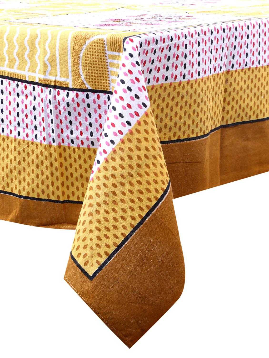 cotton jaipuri print 6 to 8 seater table cloth cover - 16947967 - Standard Image - 2