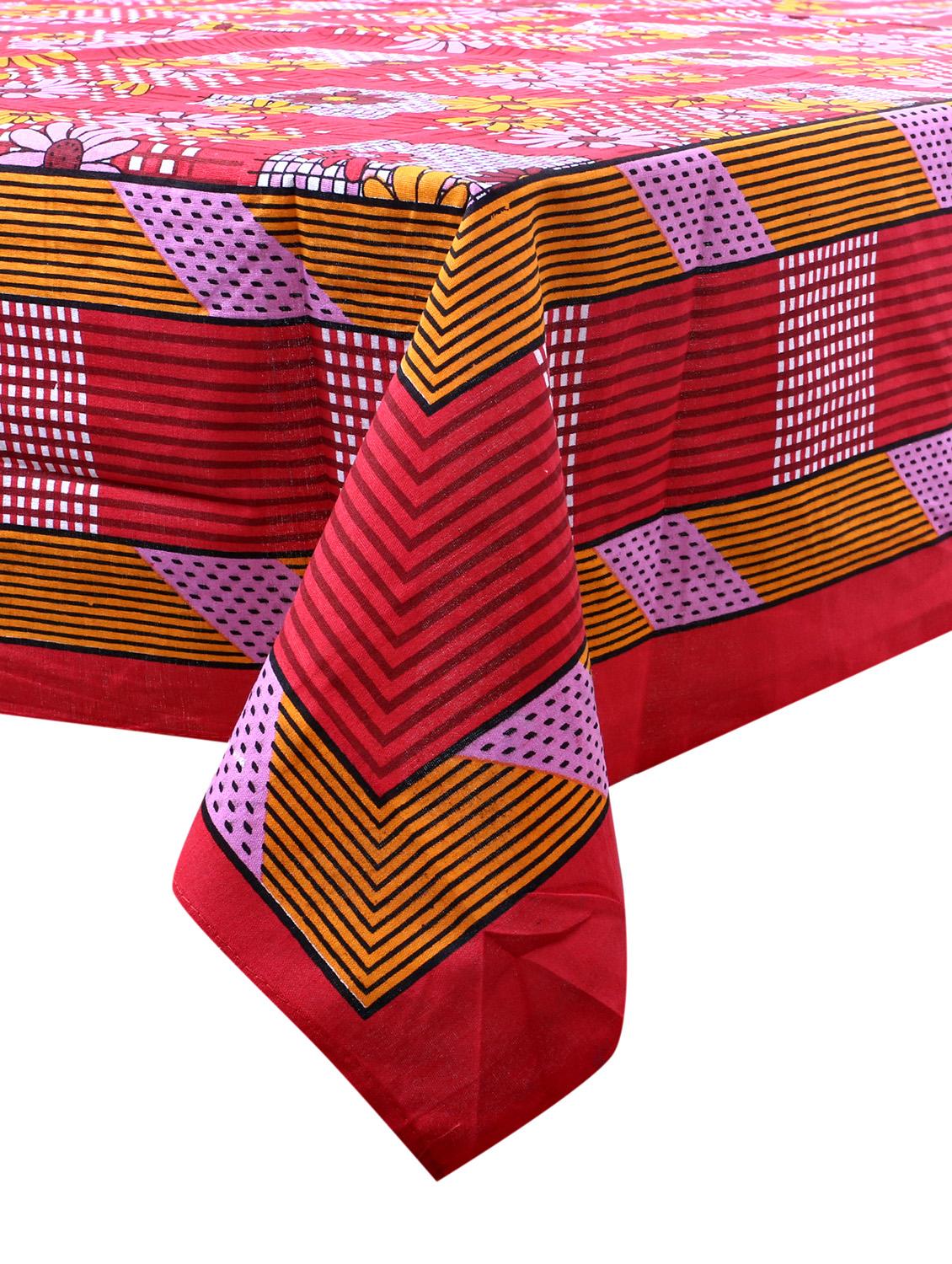 cotton jaipuri print 6 to 8 seater table cloth cover - 16947977 - Standard Image - 2