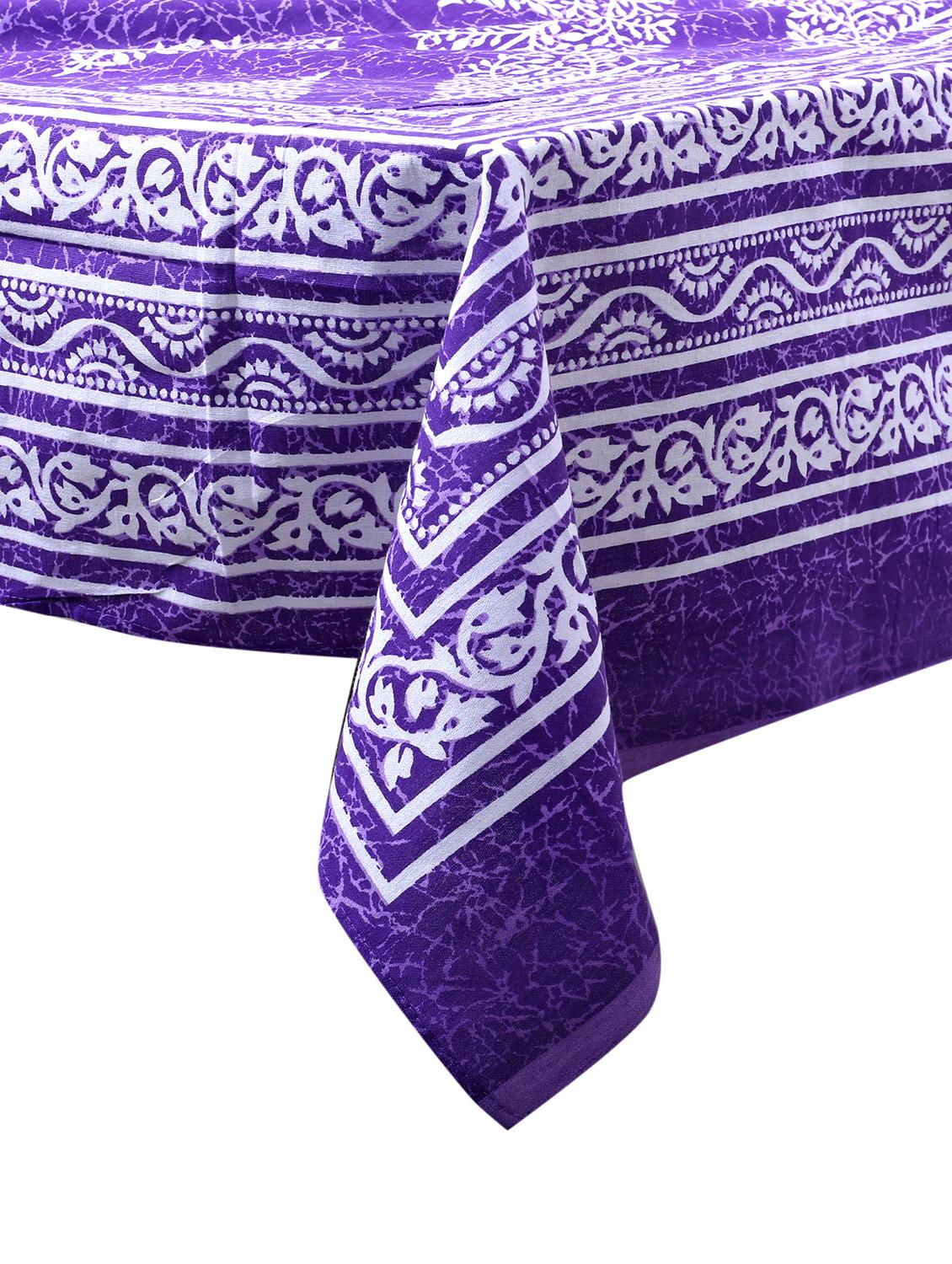 cotton jaipuri print 6 to 8 seater table cloth cover - 16947986 - Standard Image - 2