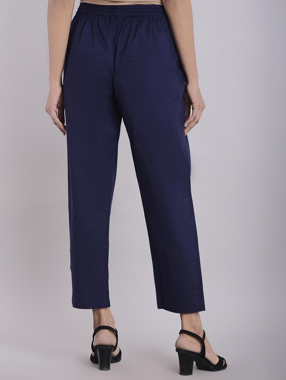solid straight tapered pant - 16952068 - Standard Image - 2