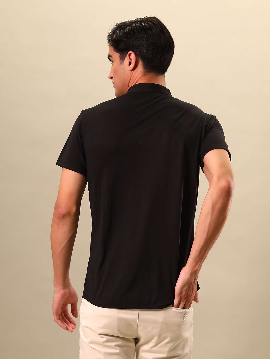 mens solid casual shirt - 16952423 -  Standard Image - 2