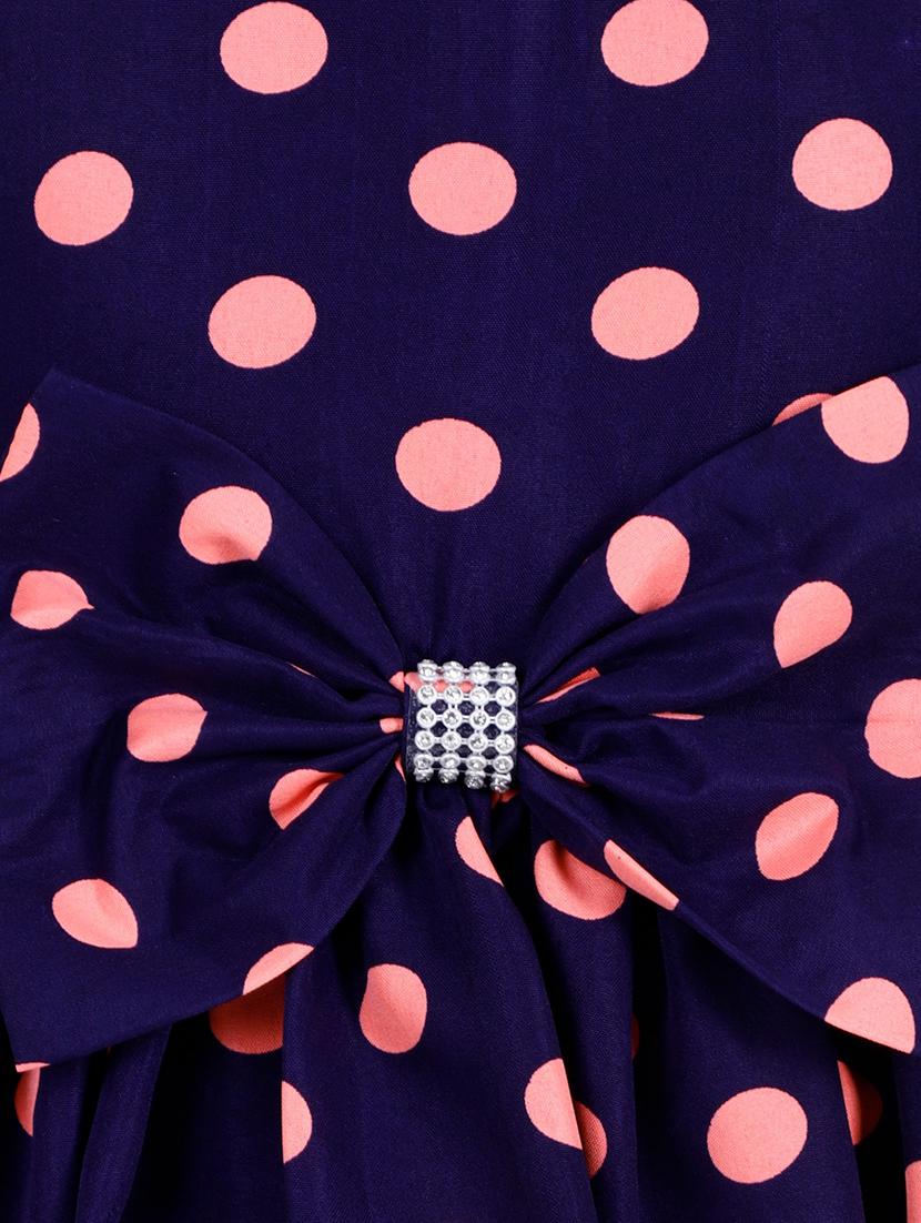 blue crepe frock - 16955300 - Standard Image - 2