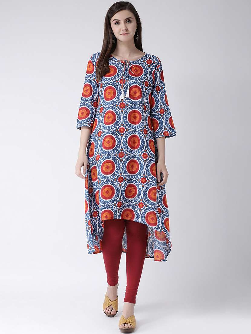 women's high-low kurta