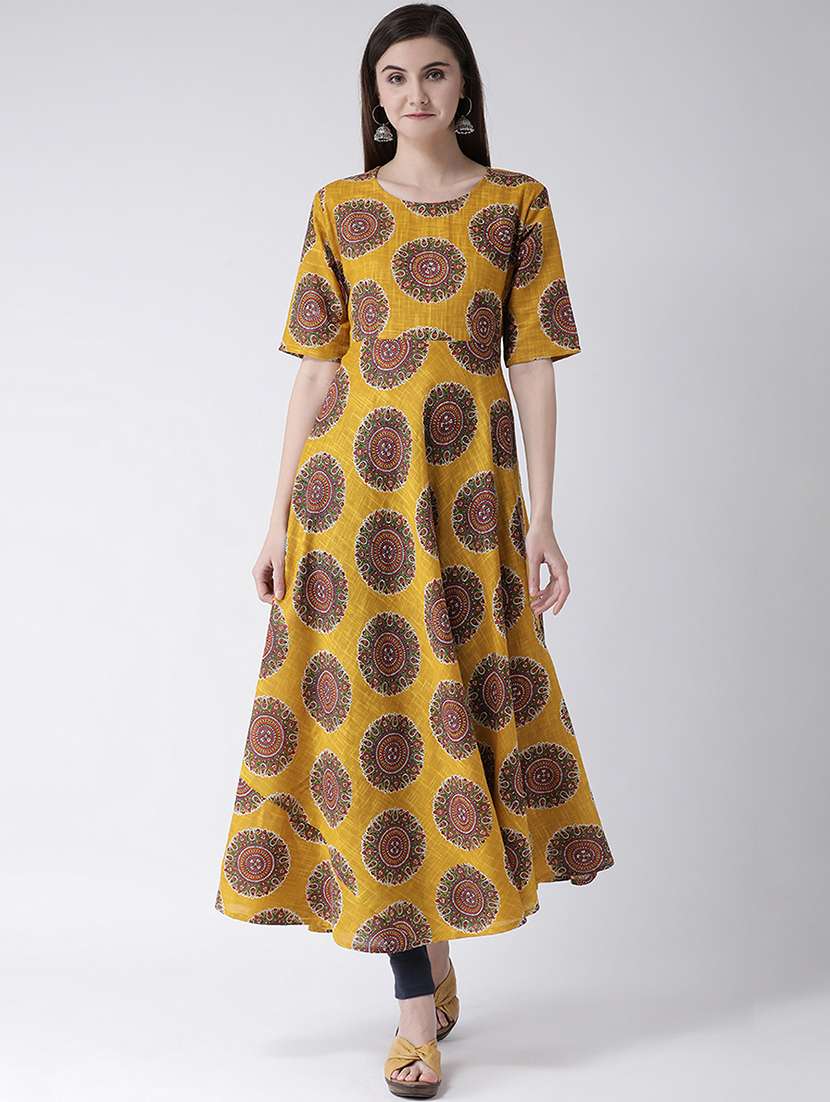 women's flared kurta