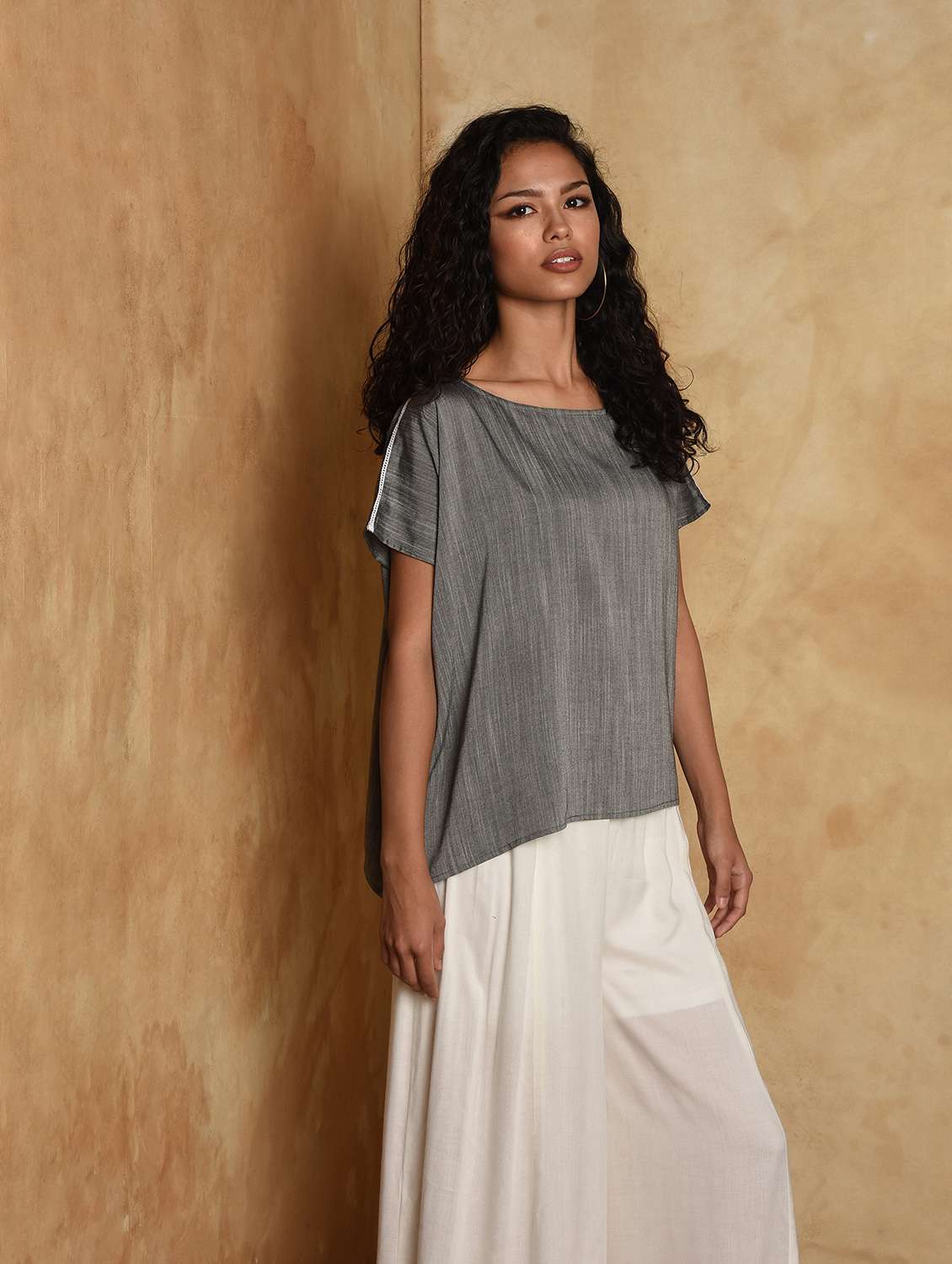 solid kaftan kurti - 16957299 -  Standard Image - 2