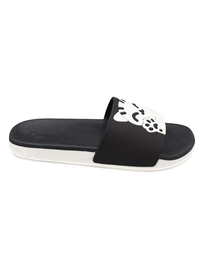 black slip on flip flops  - 16958291 -  Standard Image - 2