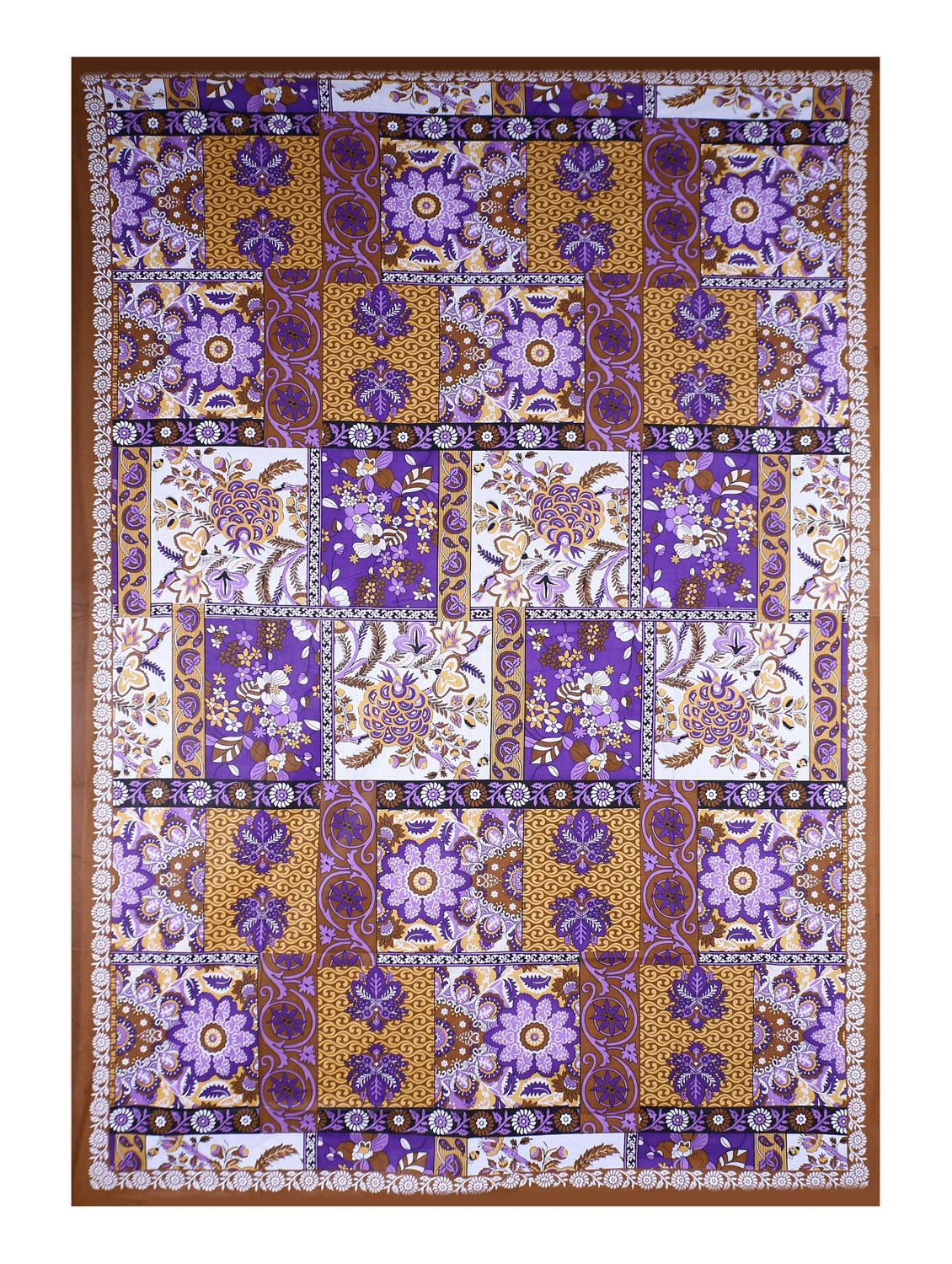 cotton single bedsheet with 1 pillow cover - 16958400 - Standard Image - 2