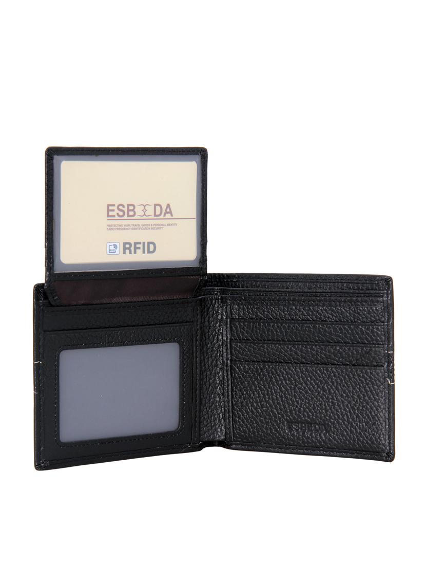 black leatherette wallet - 16958540 - Standard Image - 2