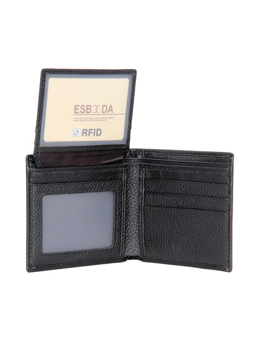 black leatherette wallet - 16958556 - Standard Image - 2