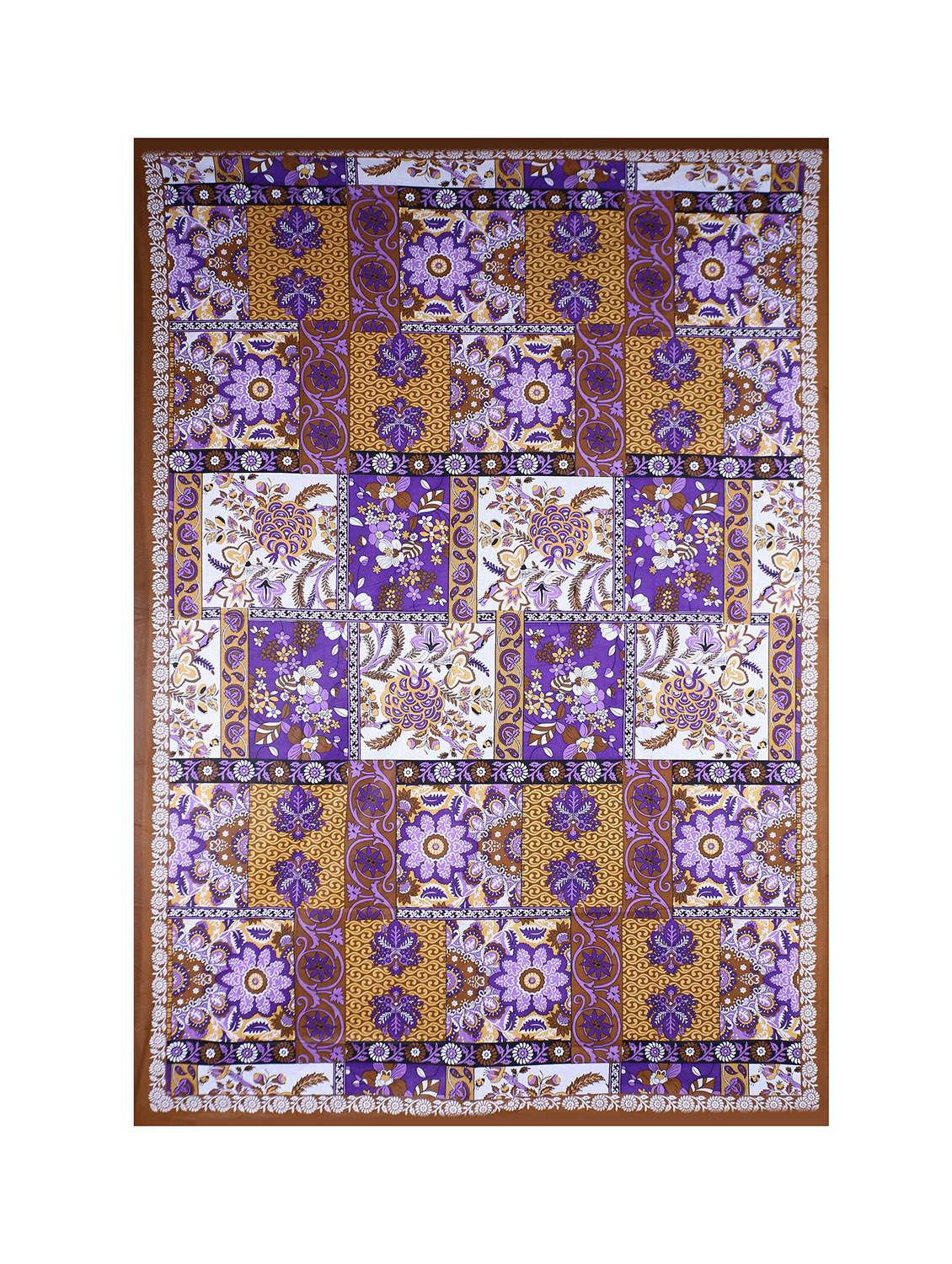 cotton jaipuri print 6 to 8 seater table cloth cover  - 16960309 -  Standard Image - 2