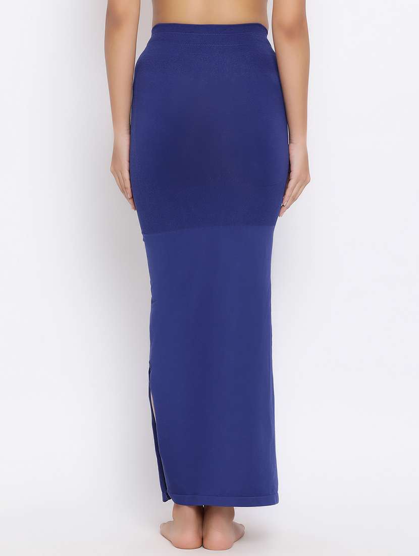 blue nylon saree shaper shapewear - 16960856 - Standard Image - 2