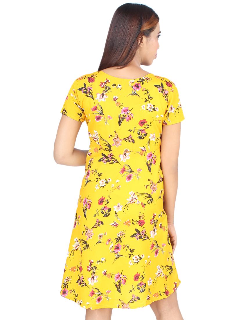 women's shift floral dress - 16963733 - Standard Image - 2
