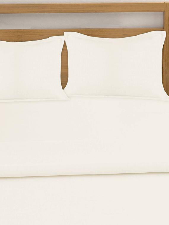 long staple cotton satin king bedsheet with elastic fitted sheet and 2 pillow covers - 16966591 - Standard Image - 2