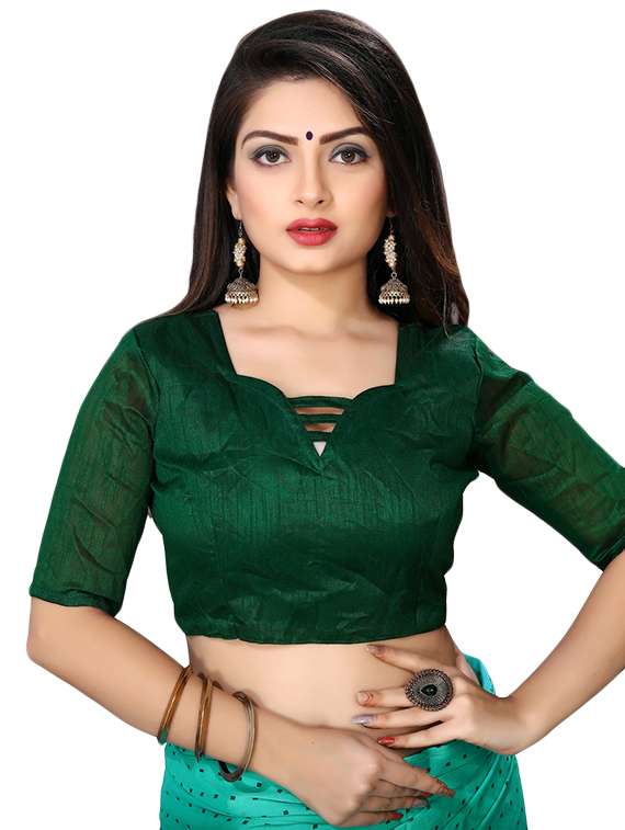 polka dots woven saree with blouse - 16969458 -  Standard Image - 2