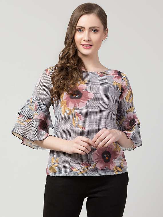 women's straight boat neck top