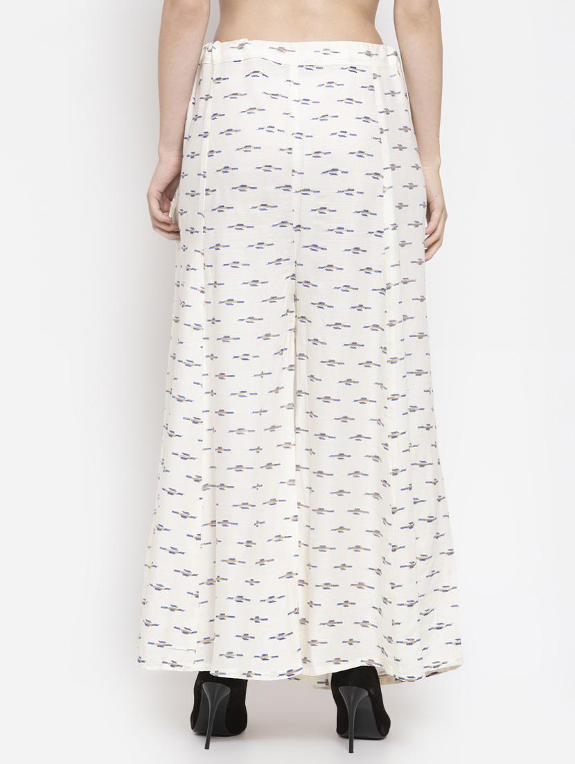 geometrical printed palazzo - 16971236 -  Standard Image - 2