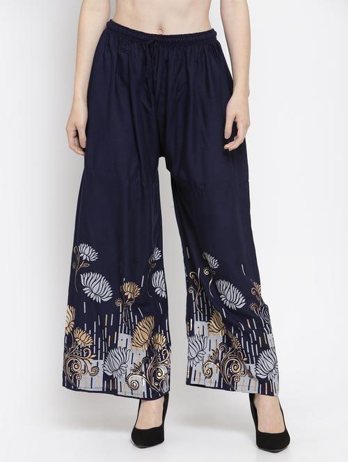 printed hem palazzo  - 16971293 -  Standard Image - 0