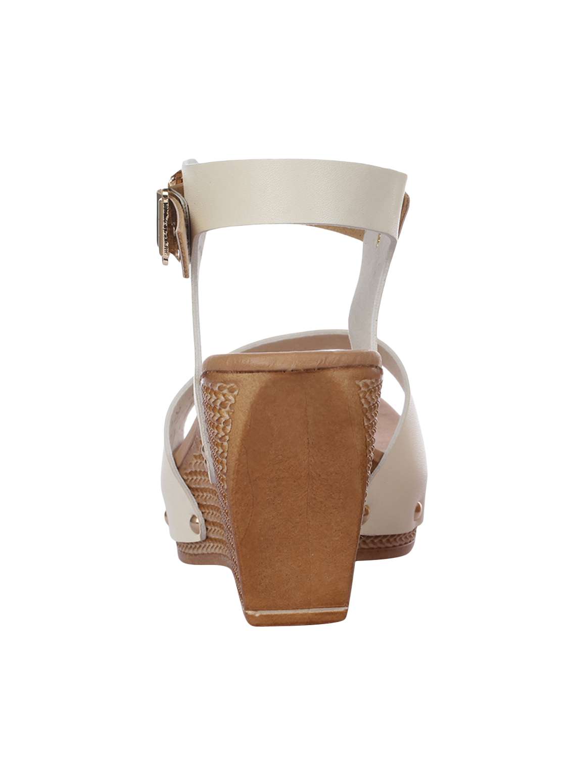 white ankle strap wedge - 16973759 -  Standard Image - 2