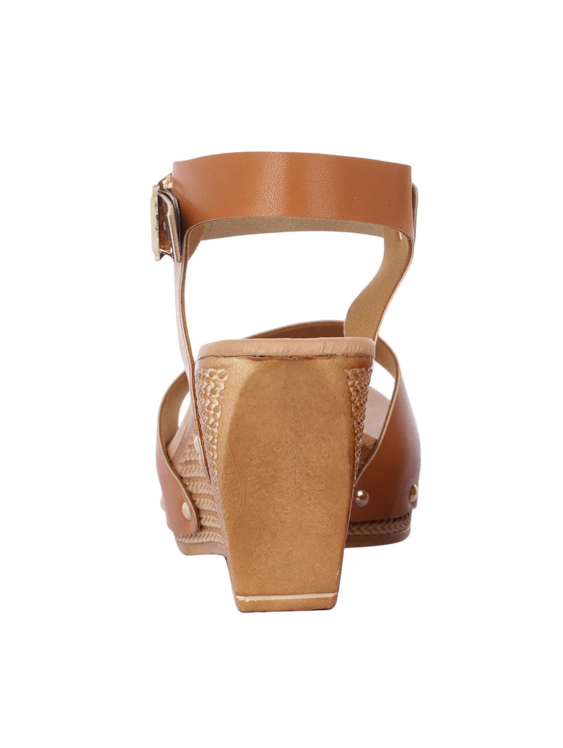 tan ankle strap wedge - 16973760 - Standard Image - 2