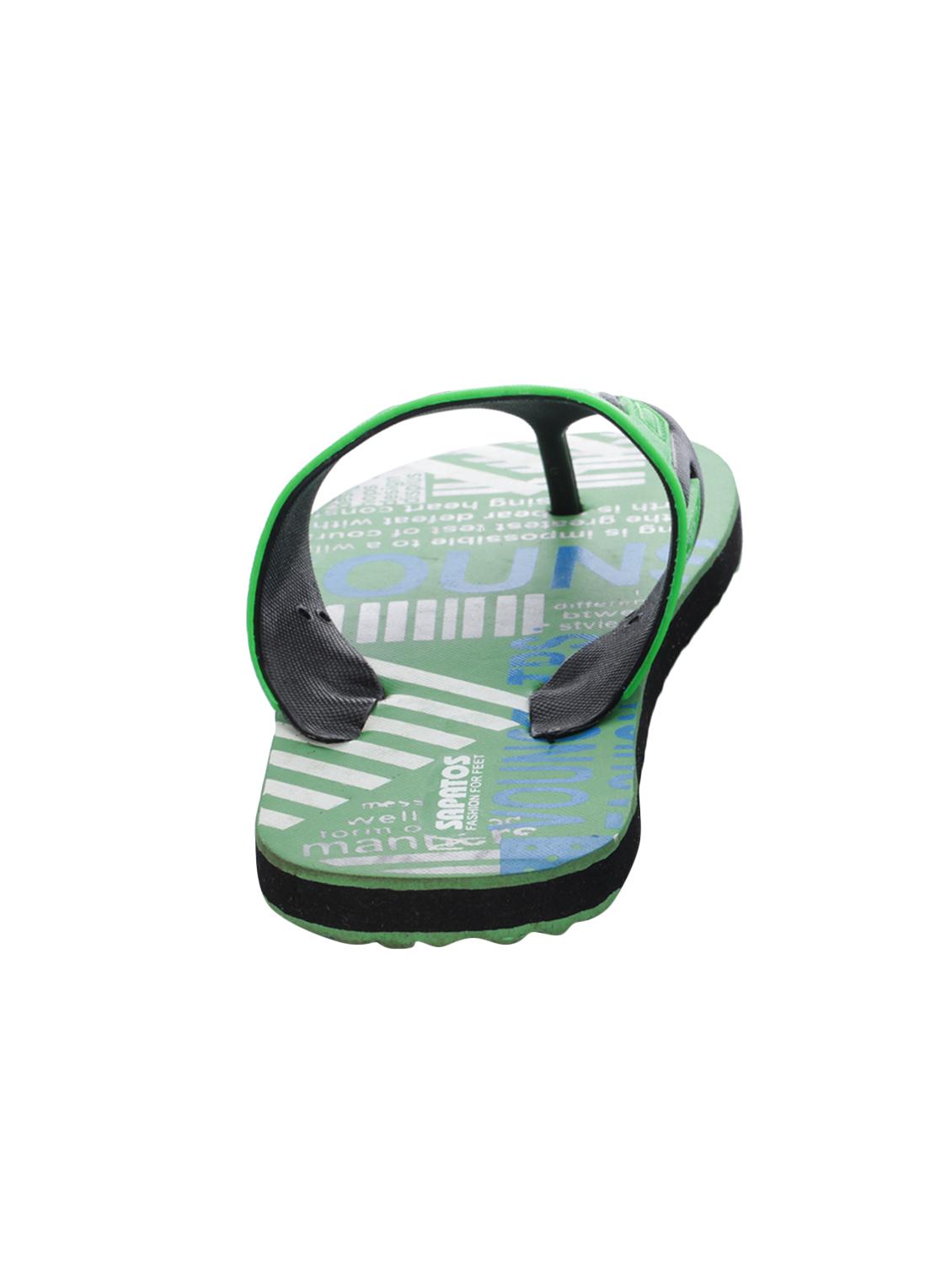 green rubber toe separator slippers - 16973781 - Standard Image - 2