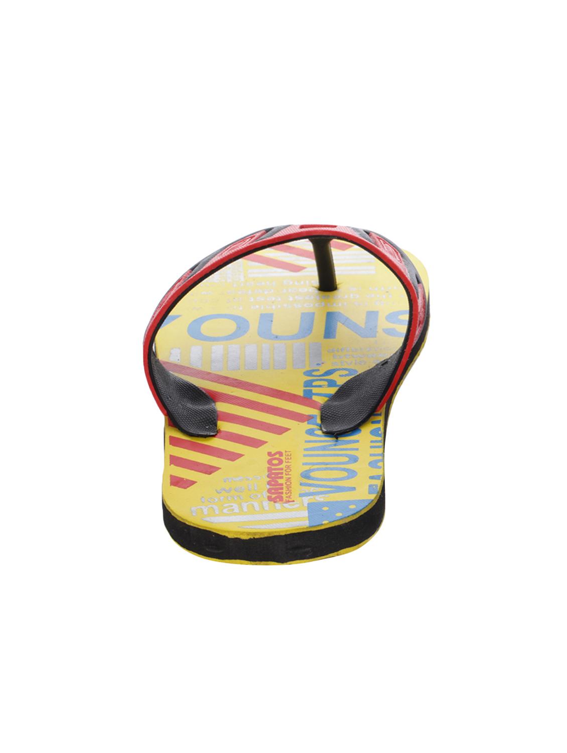 yellow rubber toe separator slippers - 16973782 - Standard Image - 2